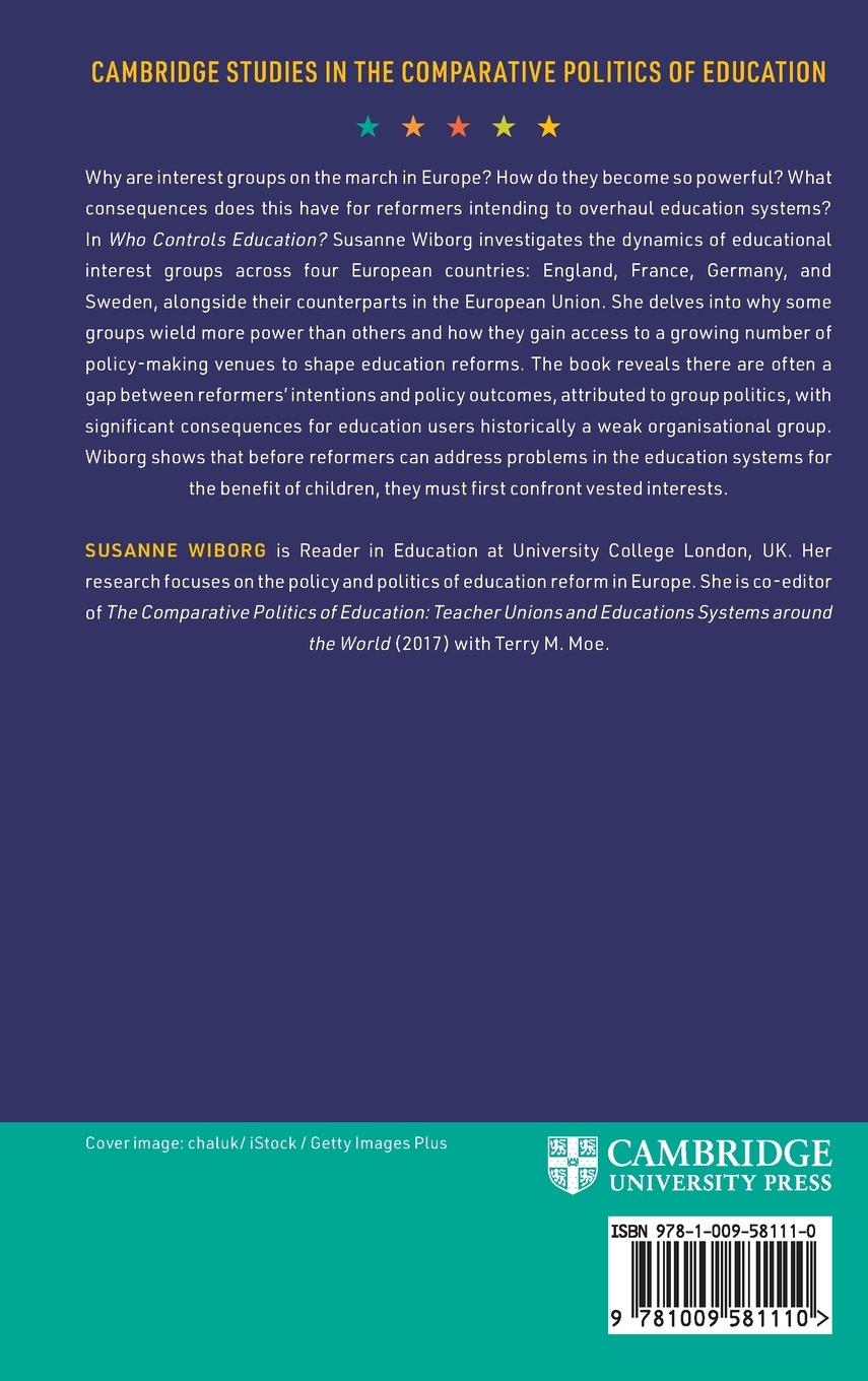 Rückseitencover Who Controls Education?