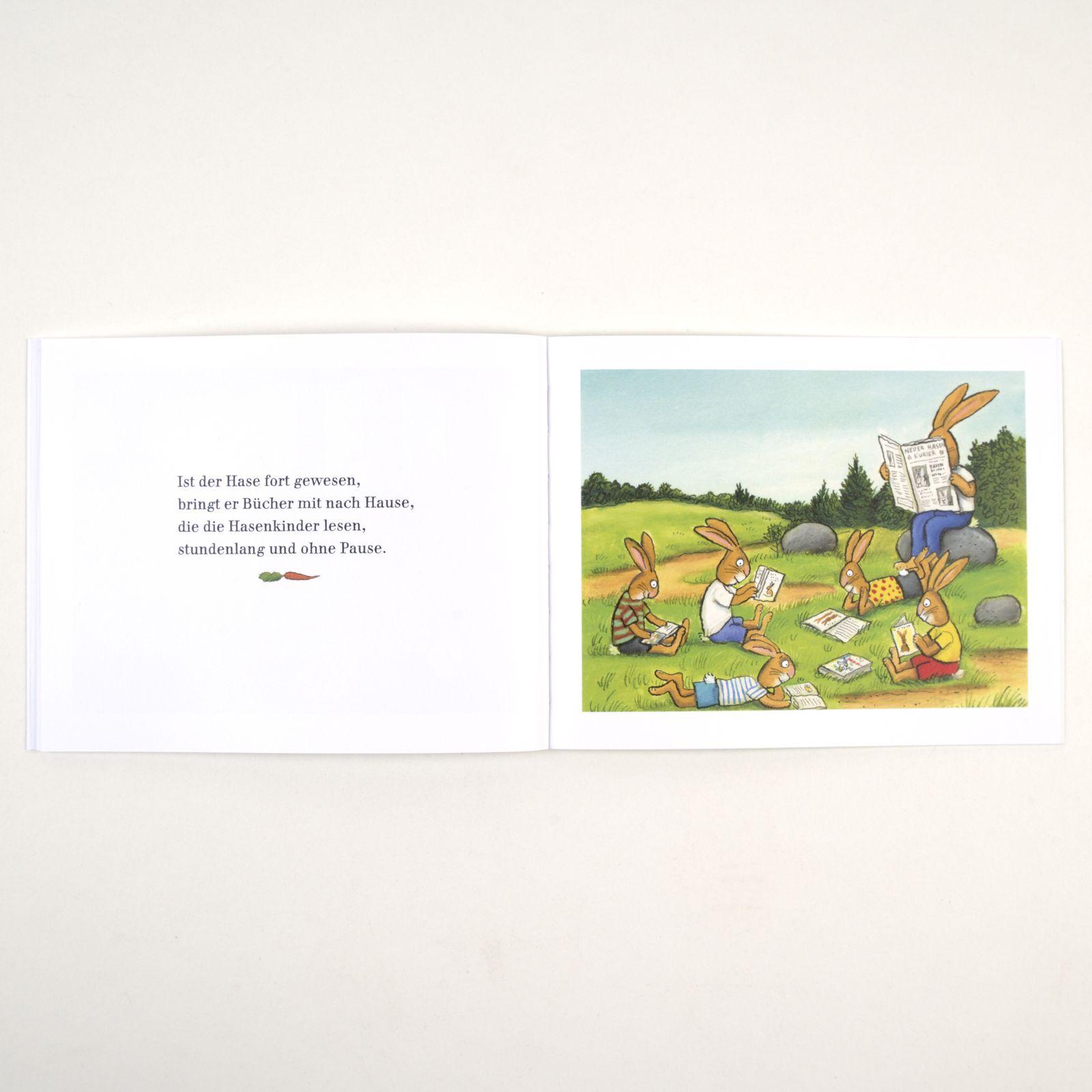 Beispielinhalt (Bild) Wenn Hasen gute Laune haben