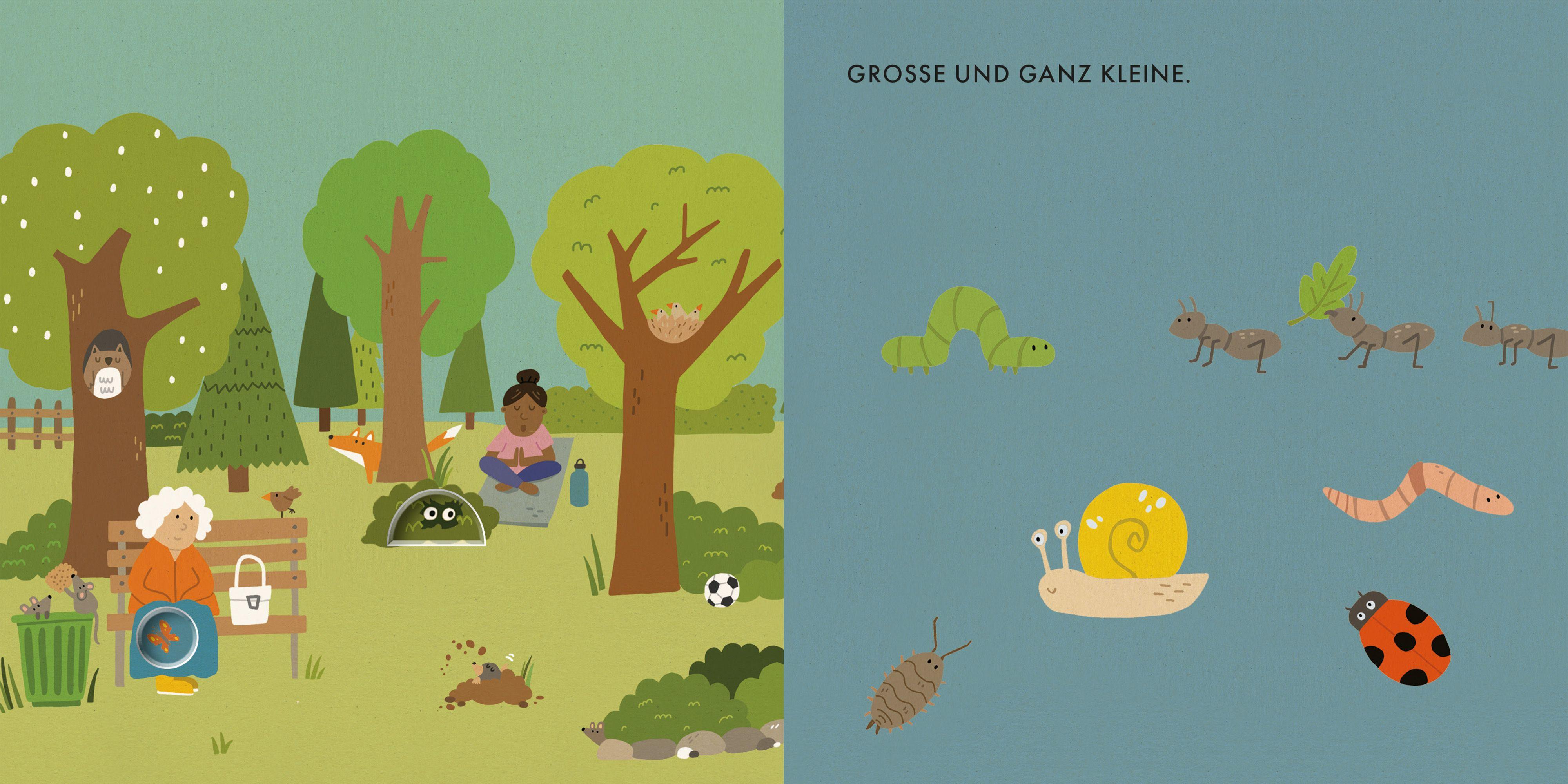 Beispielinhalt (Bild) Entdecke Tiere in der Stadt