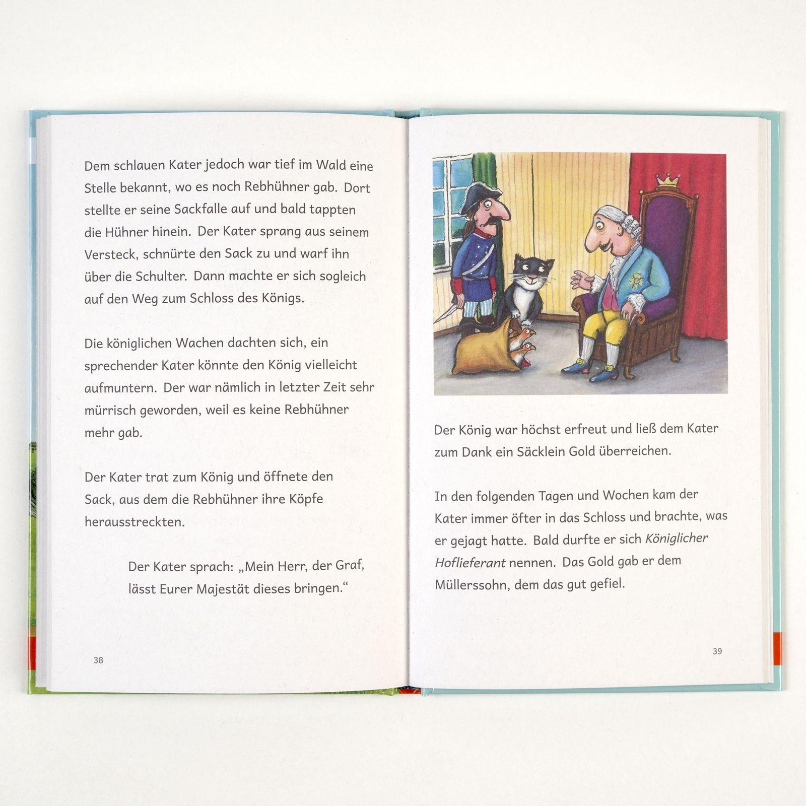 Beispielinhalt (Bild) Gemeinsam durch die ersten Lesejahre. Tierisch gute Märchen