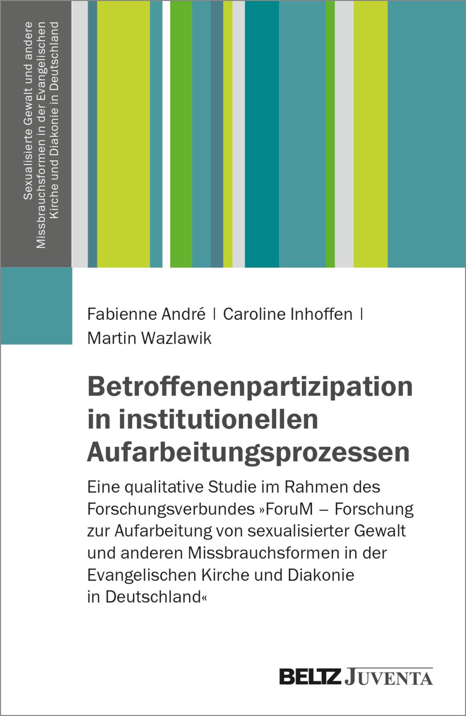 Vorderes Coverbild Betroffenenpartizipation in institutionellen Aufarbeitungsprozessen