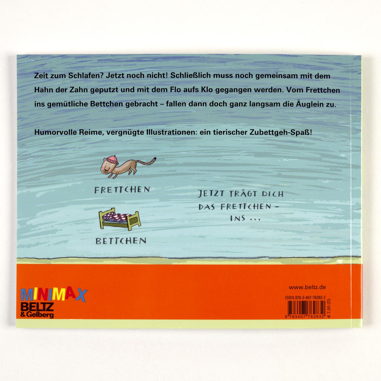 Rückseitencover Reim dich nett ins Bett