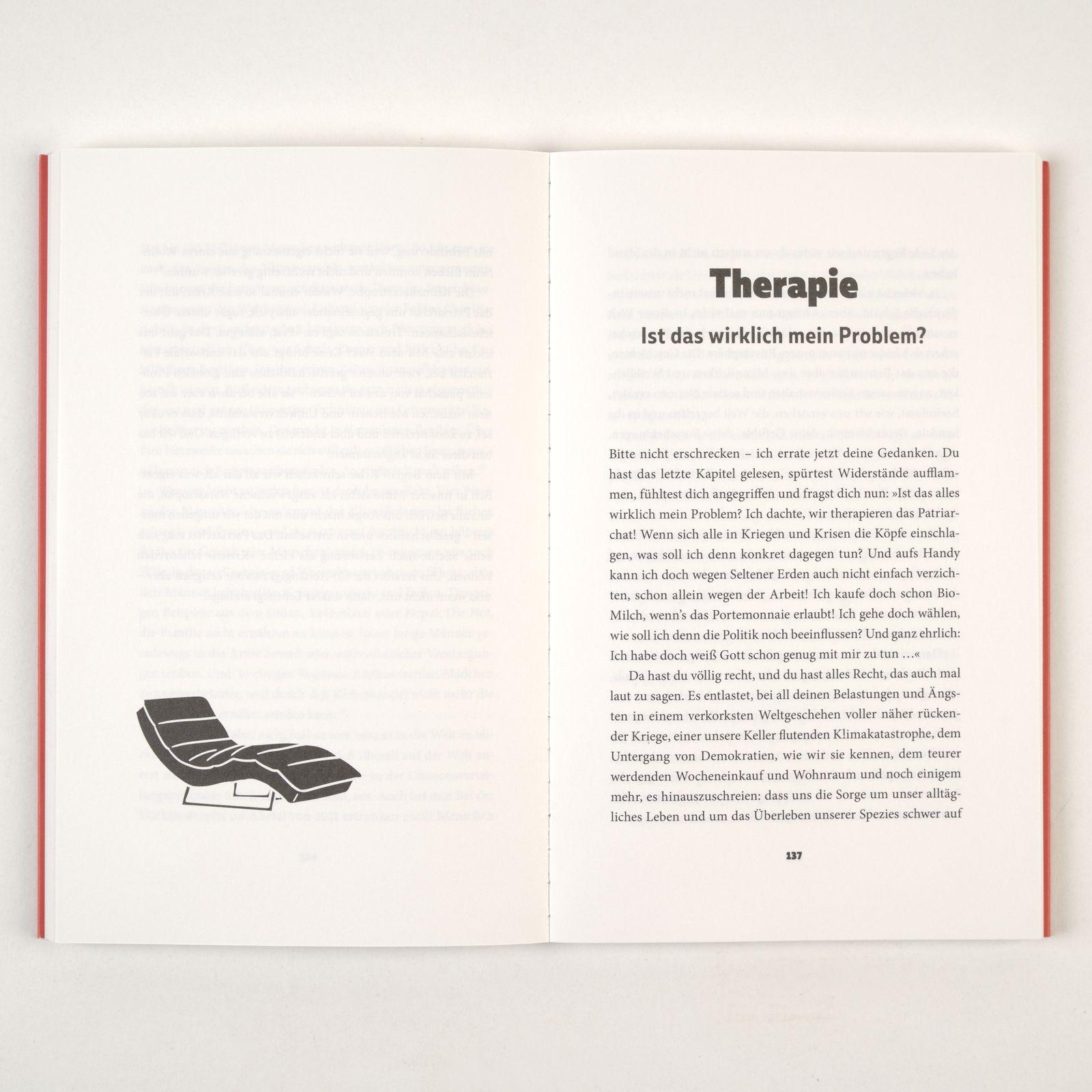 Beispielinhalt (Bild) Wenn das Patriarchat in Therapie geht