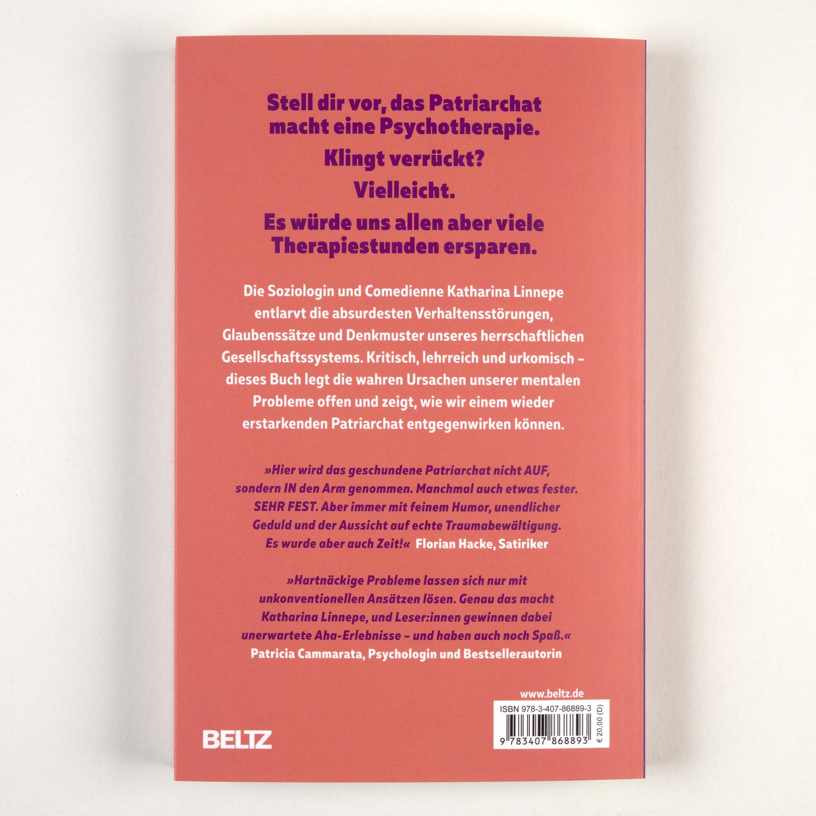 Rückseitencover Wenn das Patriarchat in Therapie geht