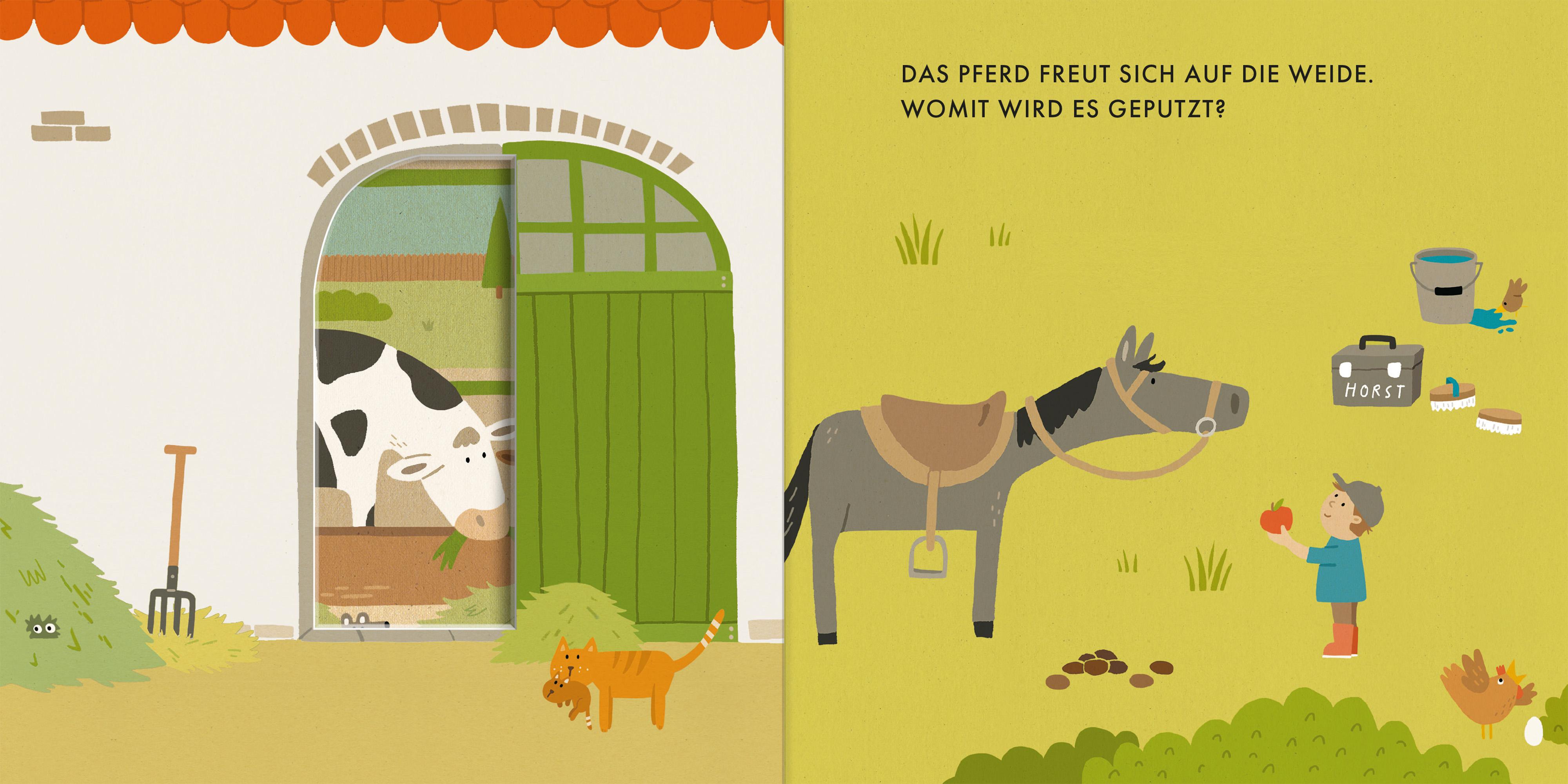 Beispielinhalt (Bild) Entdecke Tiere auf dem Bauernhof