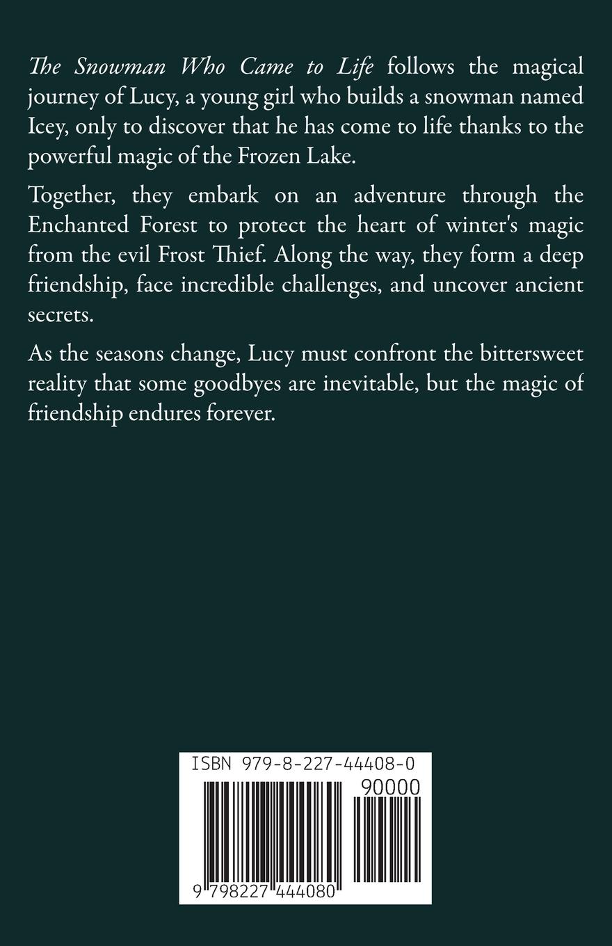 Rückseitencover The Snowman Who Came to Life