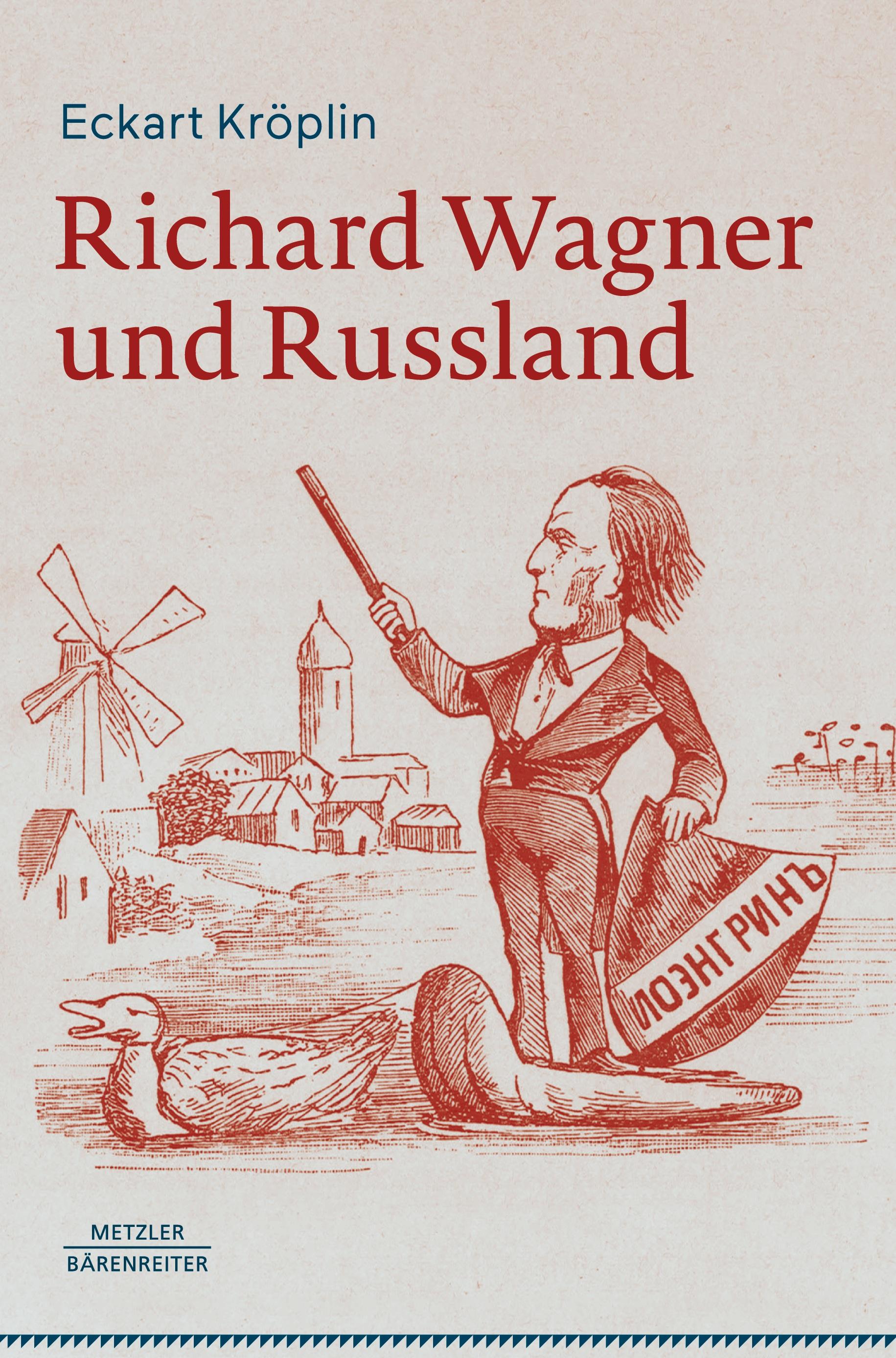 Vorderes Coverbild Richard Wagner und Russland