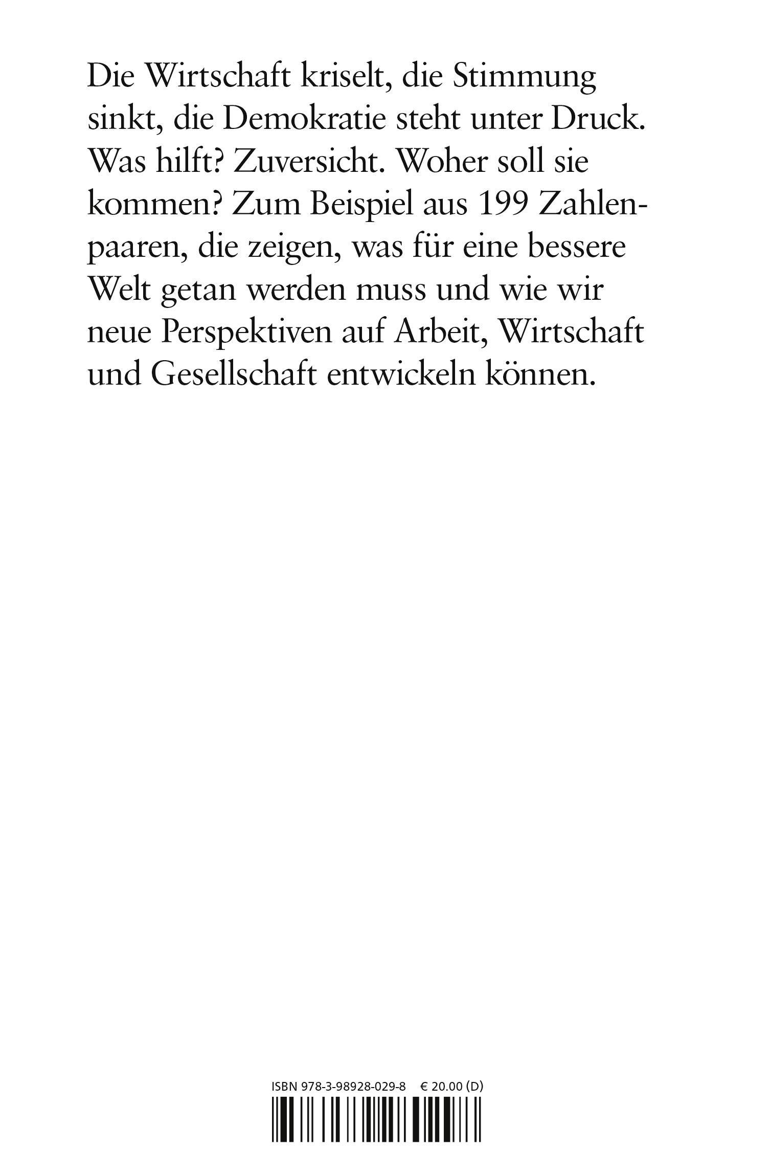 Rückseitencover Besser leben in Zahlen