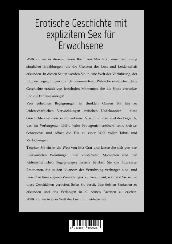 Rückseitencover 3D - Porno