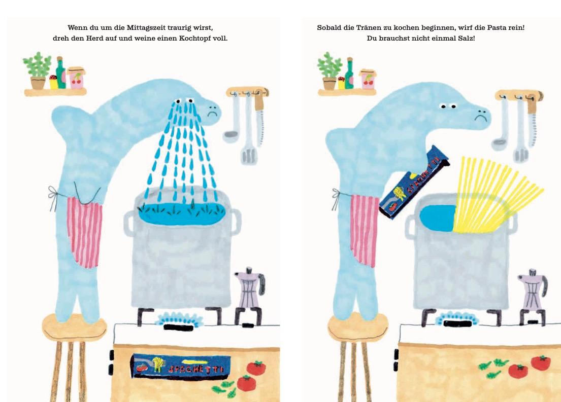 Beispielinhalt (Bild) Wenn du weinst wie ein Wasserfall