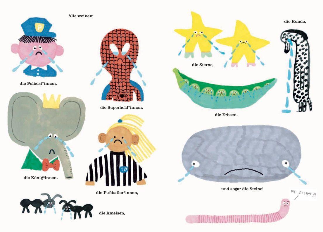 Beispielinhalt (Bild) Wenn du weinst wie ein Wasserfall