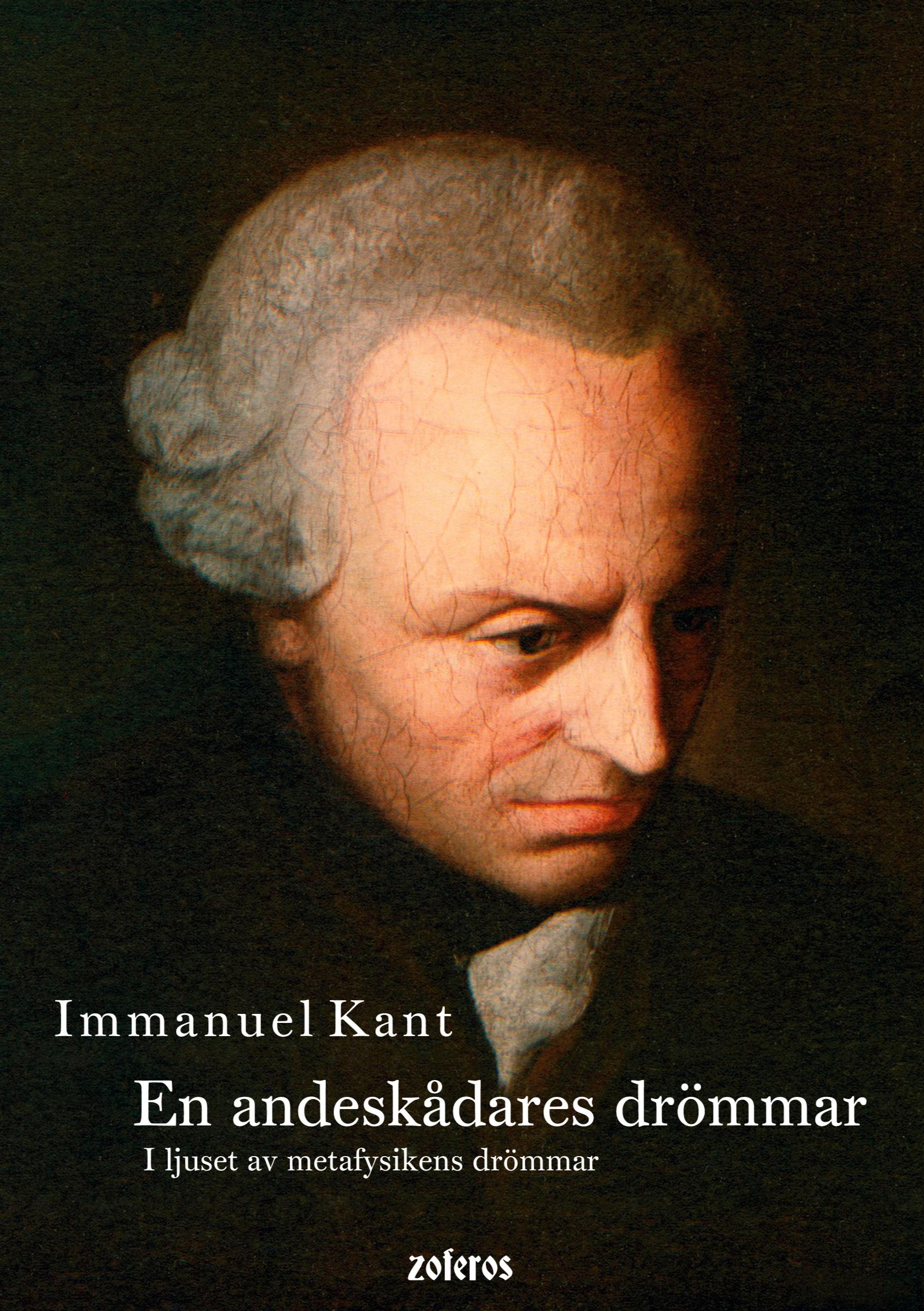 Vorderes Coverbild En andeskådares drömmar, i ljuset av metafysikens drömmar