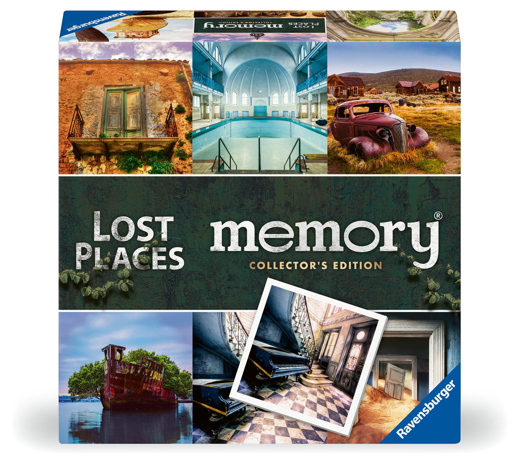 Vorderes Coverbild Collector's memory® Lost Places - Gesellschaftsspiel & Brettspiel ab 6 Jahre