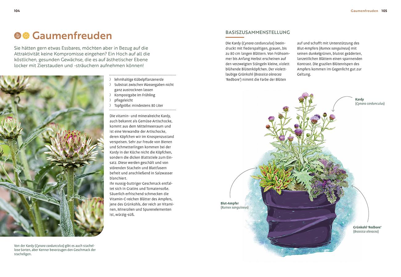 Beispielinhalt (Bild) Mein Garten wächst im Topf