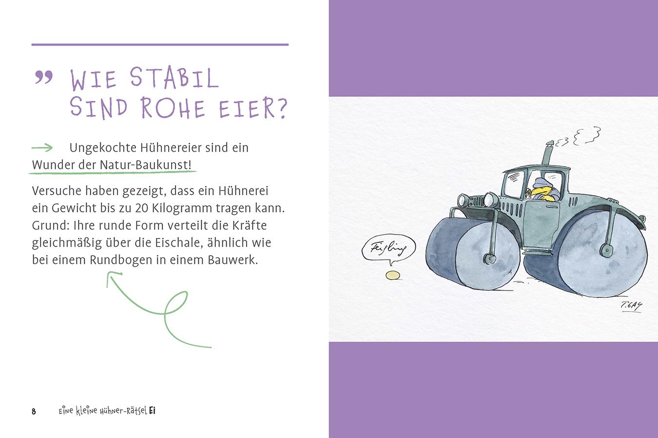 Beispielinhalt (Bild) Eine kleine Hühner-RätselEI