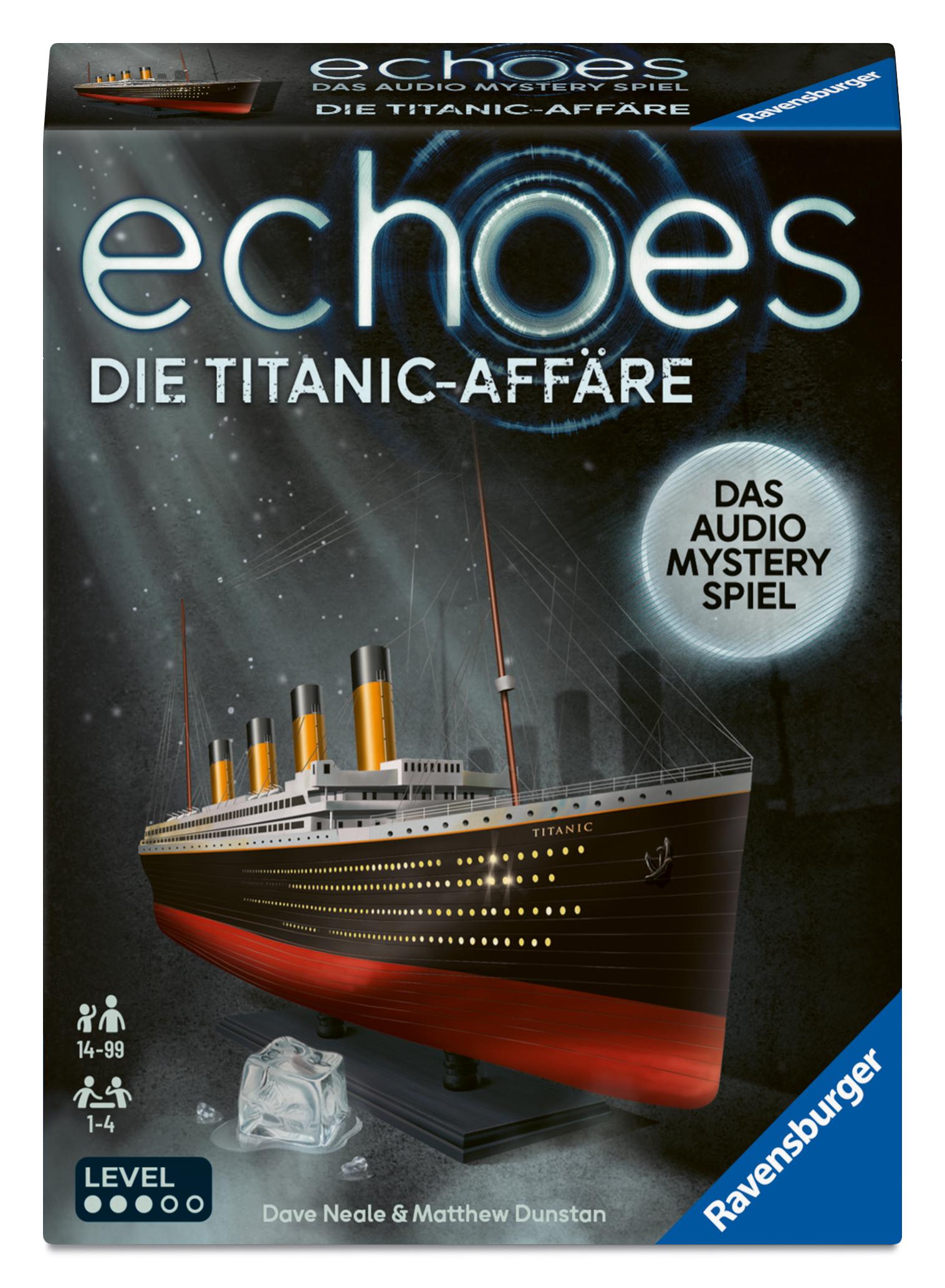 Vorderes Coverbild echoes Die Titanic-Affäre - Spiele für Erwachsene ab 14 Jahre