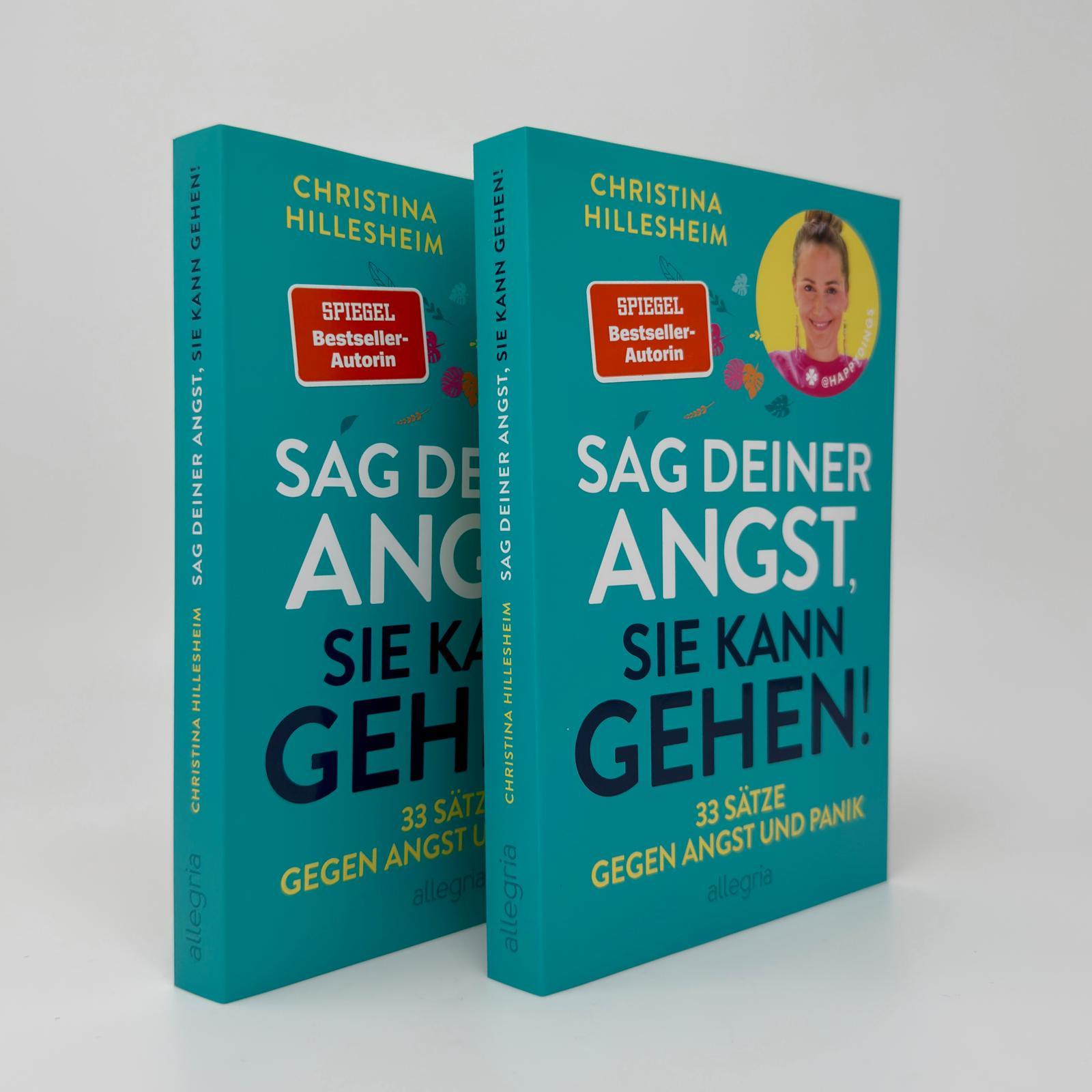Beispielinhalt (Bild) Sag deiner Angst, sie kann gehen!