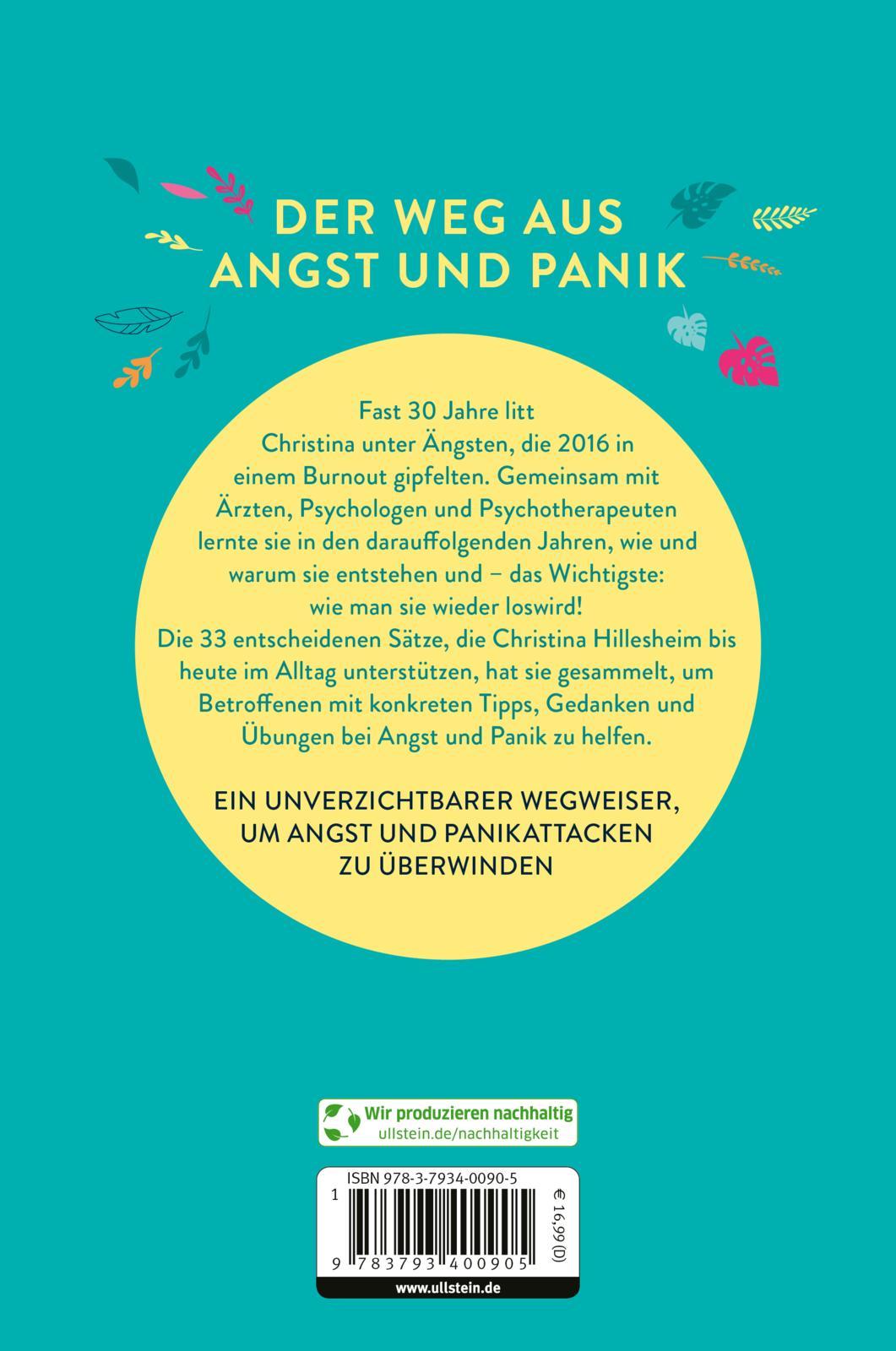 Rückseitencover Sag deiner Angst, sie kann gehen!