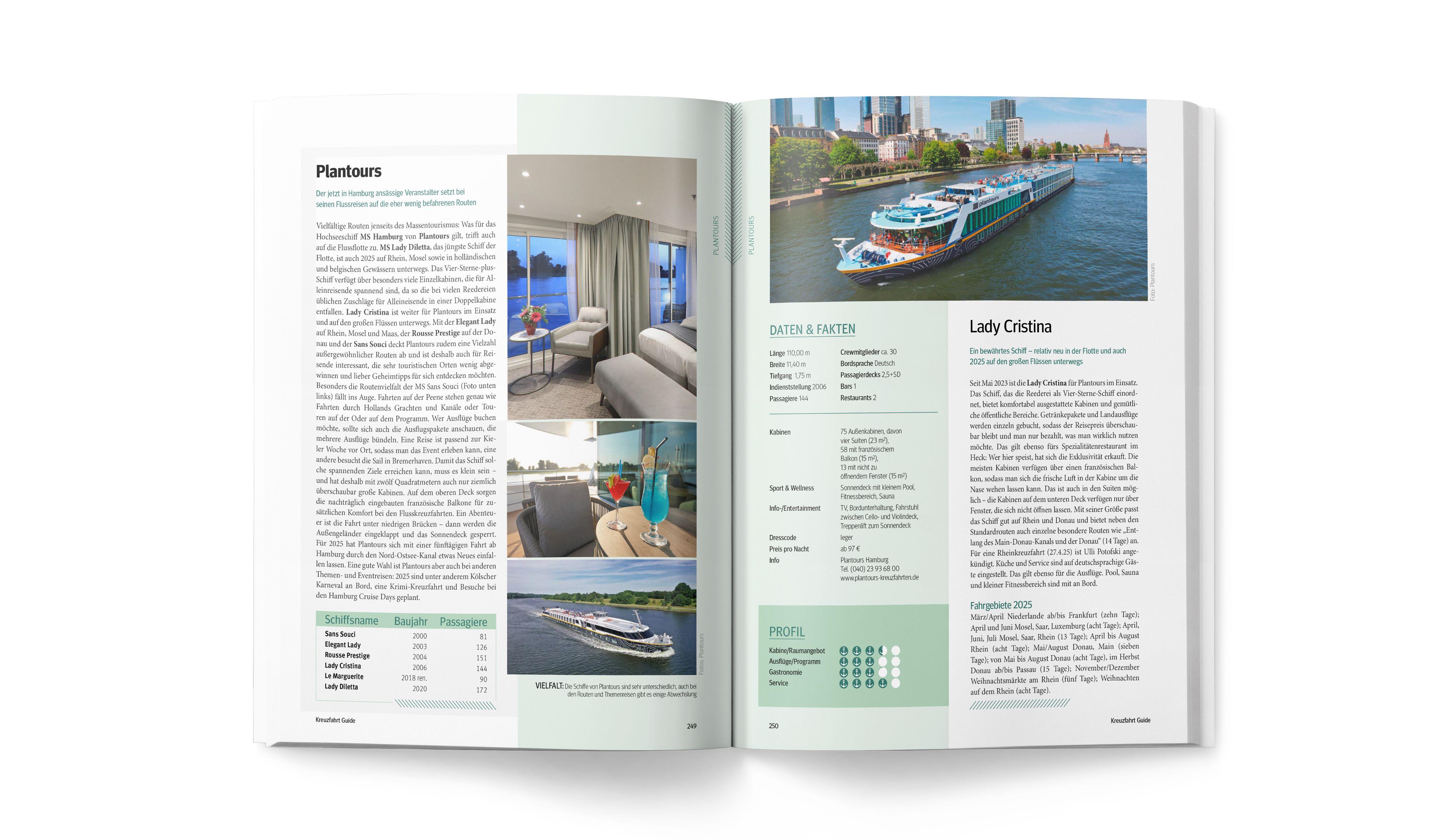 Beispielinhalt (Bild) Kreuzfahrt Guide 2025