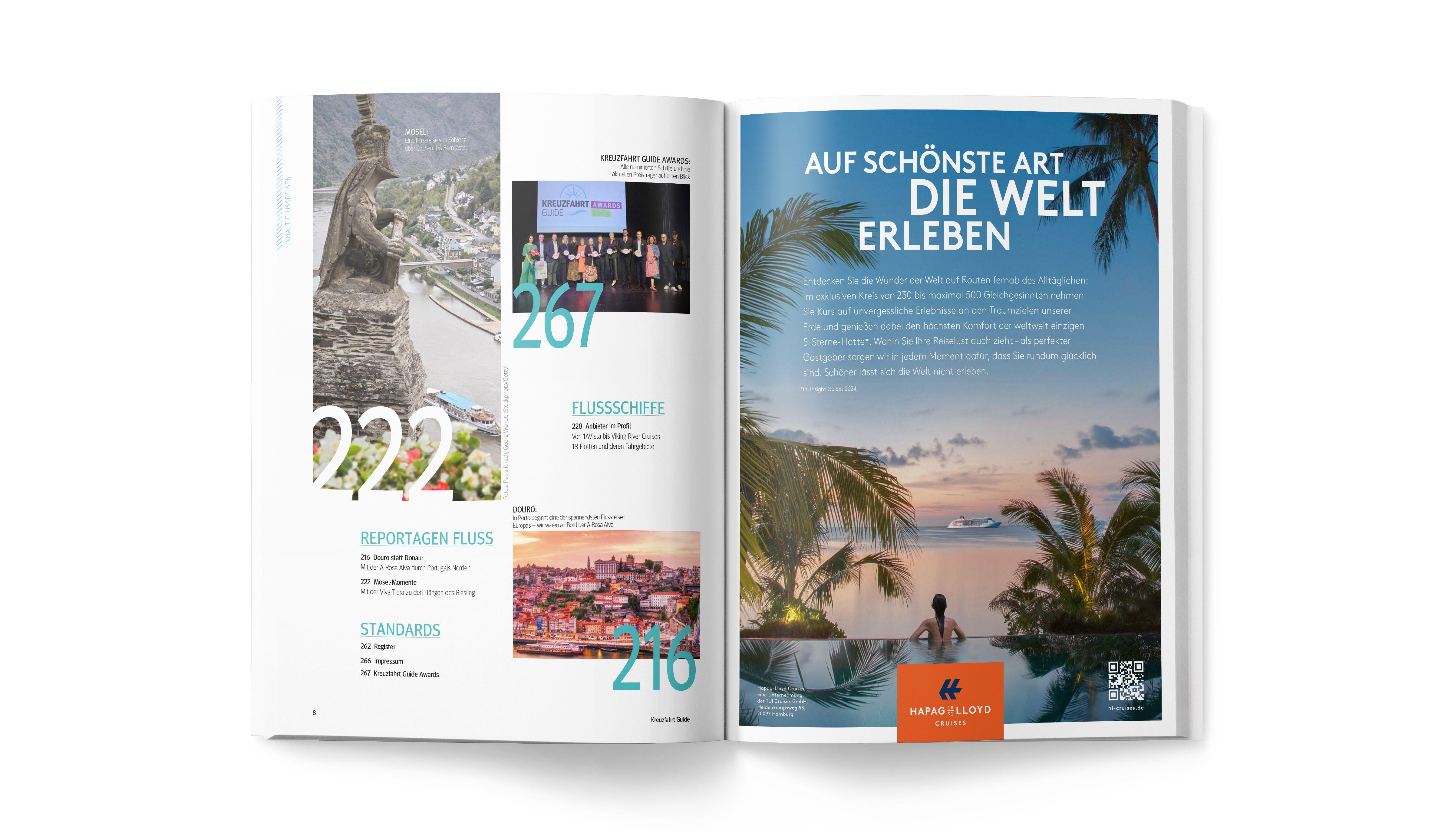 Beispielinhalt (Bild) Kreuzfahrt Guide 2025