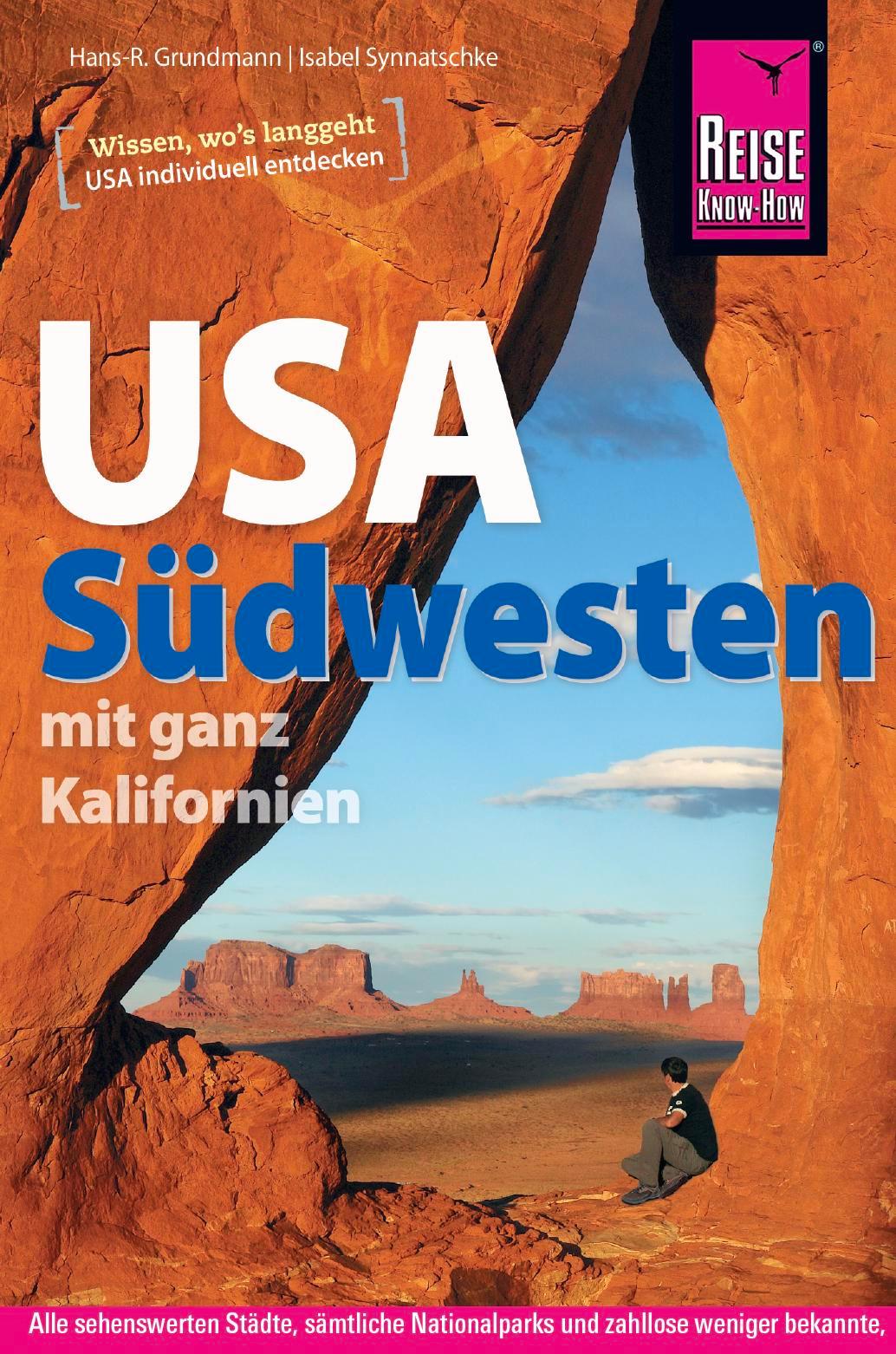 Vorderes Coverbild Reise Know-How Reiseführer USA Südwesten