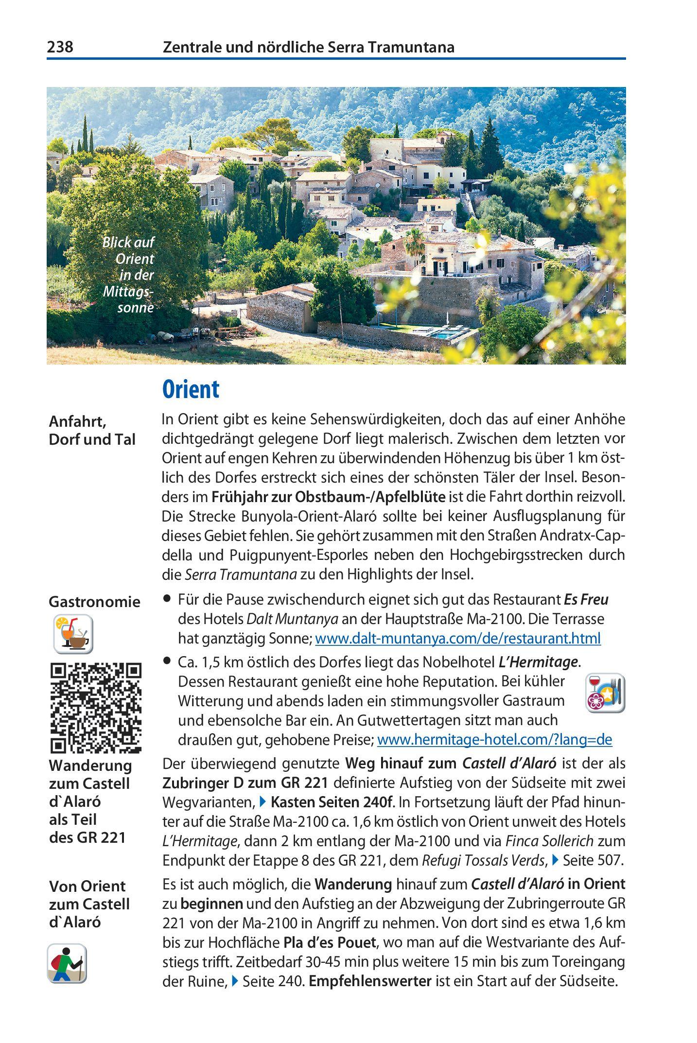 Beispielinhalt (Bild) Reise Know-How Reiseführer Mallorca