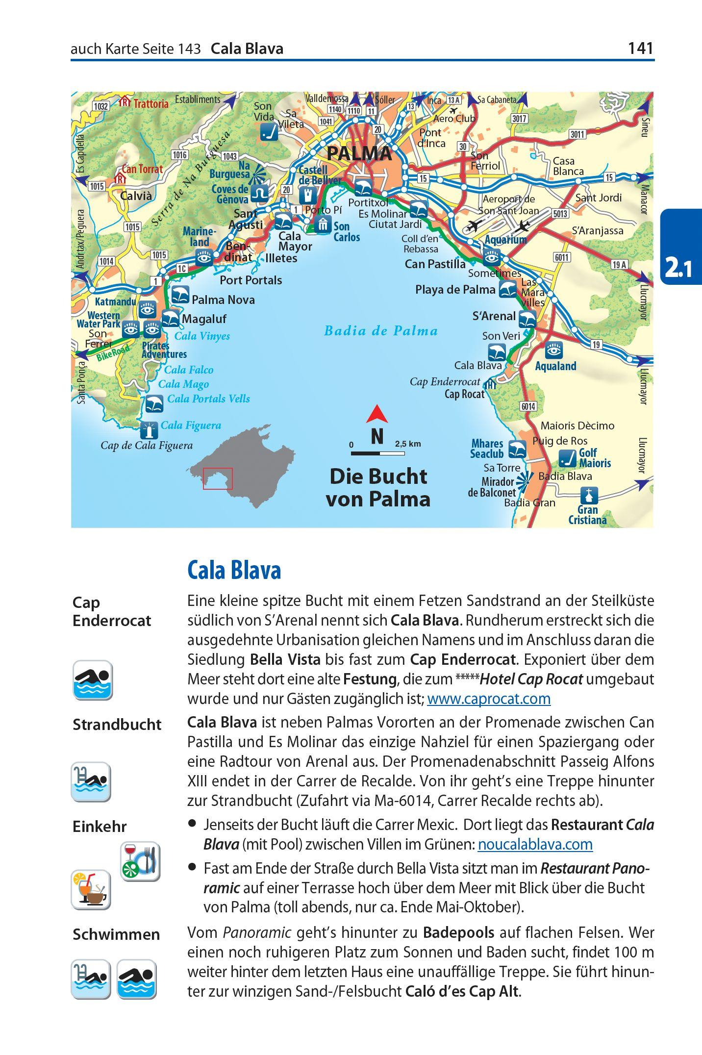 Beispielinhalt (Bild) Reise Know-How Reiseführer Mallorca