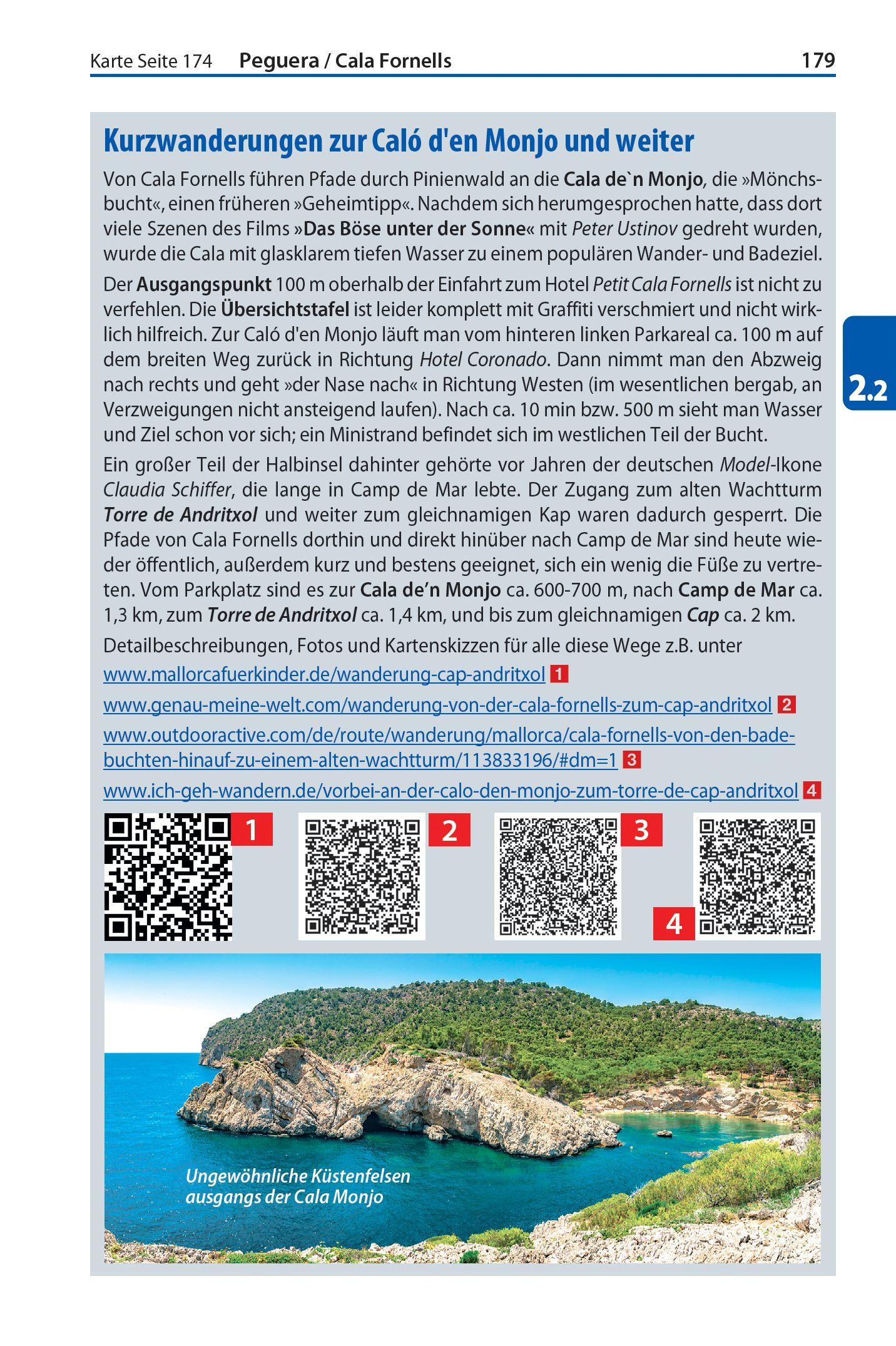 Beispielinhalt (Bild) Reise Know-How Reiseführer Mallorca