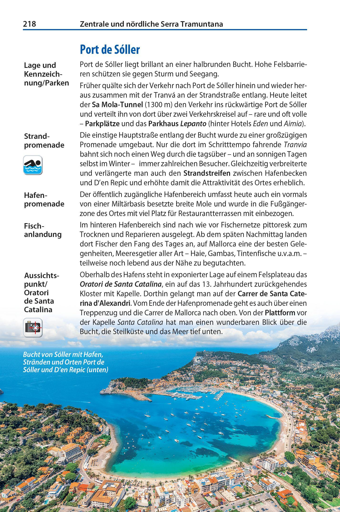 Beispielinhalt (Bild) Reise Know-How Reiseführer Mallorca