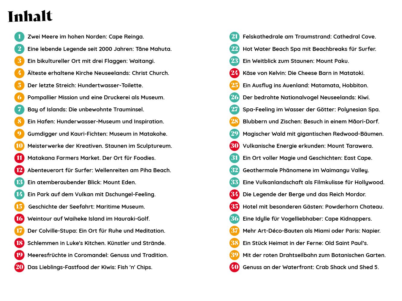 Beispielinhalt (Bild) Soul Places Neuseeland - Die Seele Neuseelands spüren