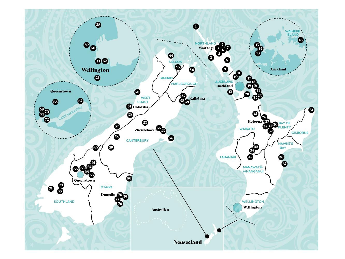 Beispielinhalt (Bild) Soul Places Neuseeland - Die Seele Neuseelands spüren