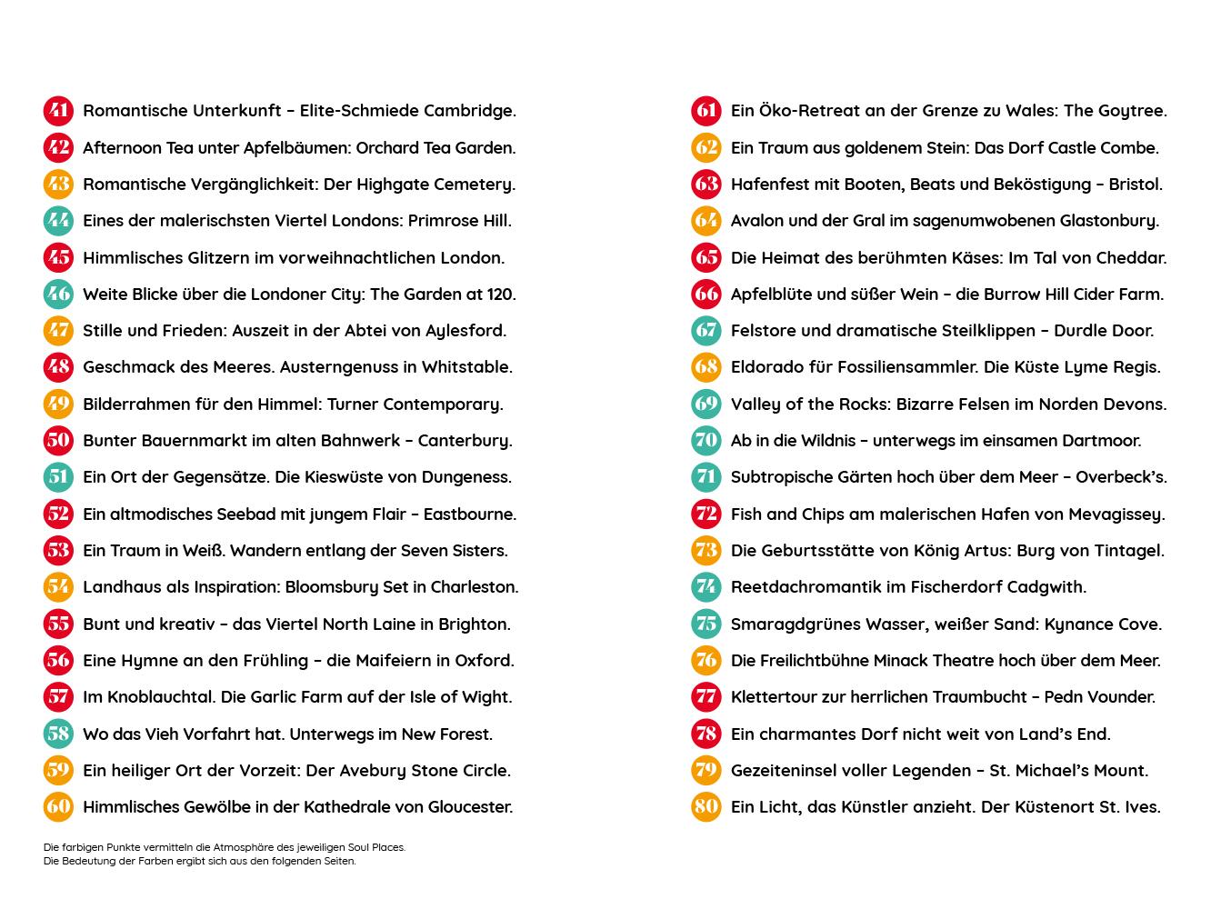 Beispielinhalt (Bild) Soul Places England - Die Seele Englands spüren