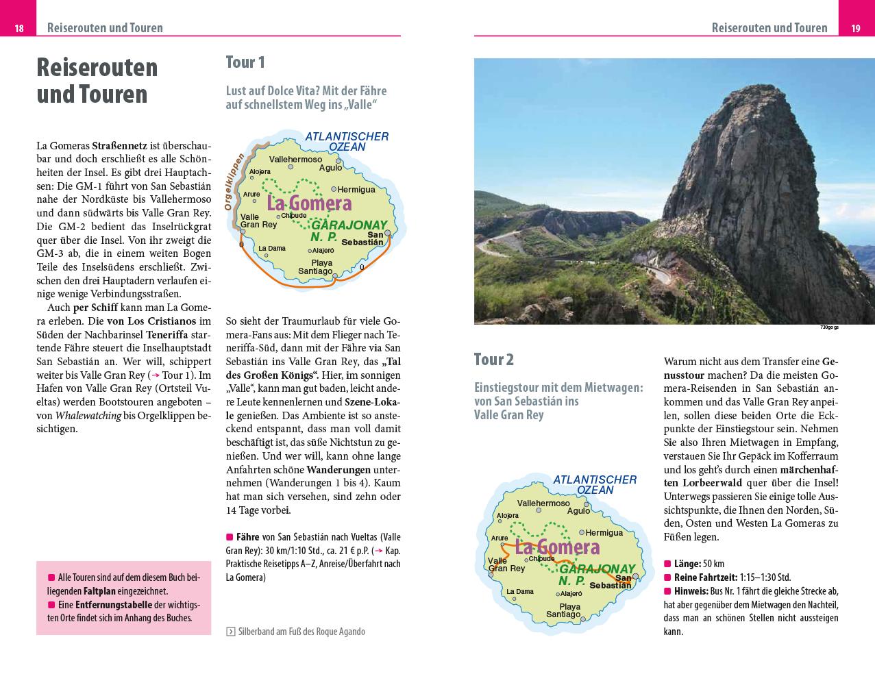 Beispielinhalt (Bild) Reise Know-How Reiseführer La Gomera