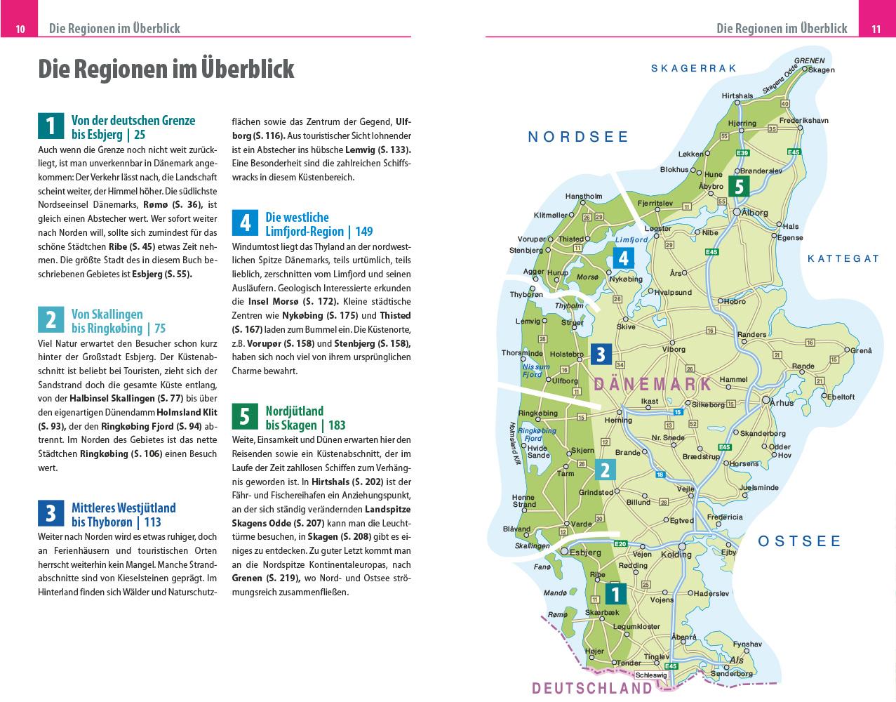 Beispielinhalt (Bild) Reise Know-How Reiseführer Dänemark - Nordseeküste