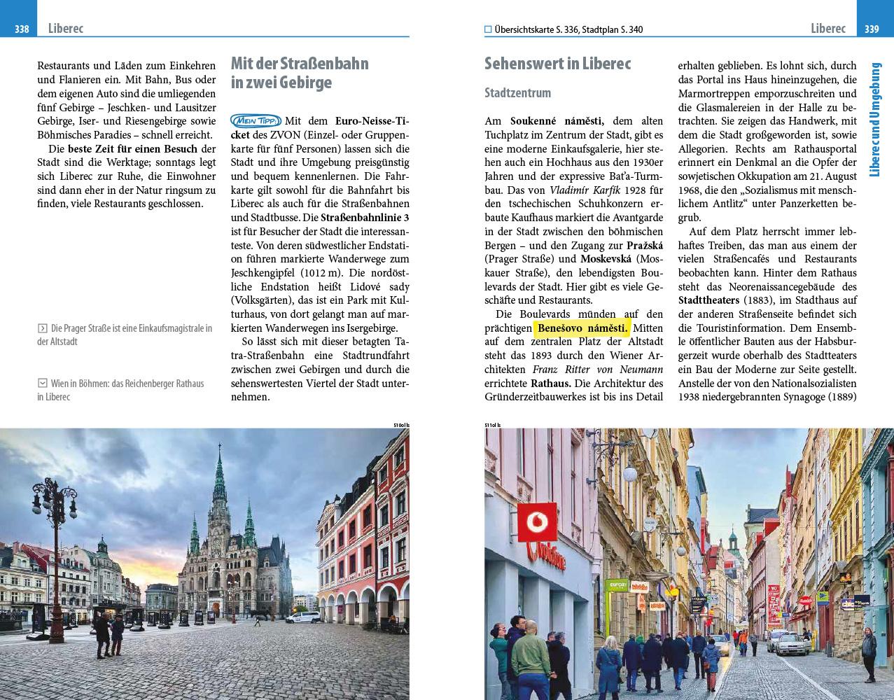 Beispielinhalt (Bild) Reise Know-How Reiseführer Oberlausitz, Lausitzer Seenland