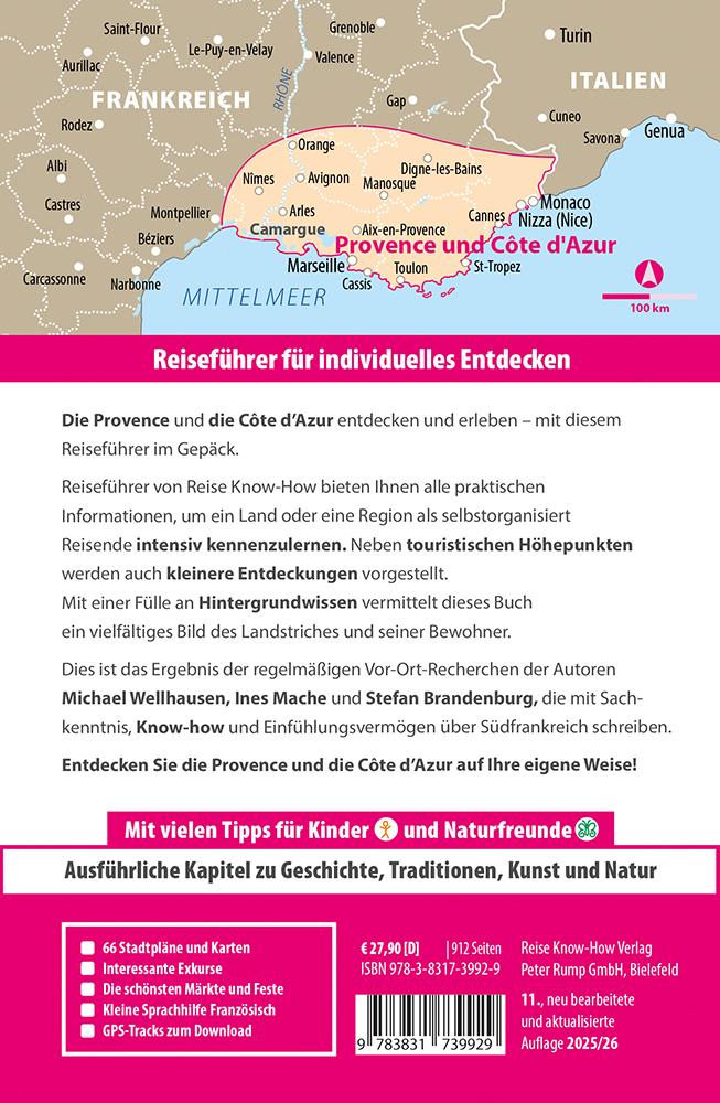 Beispielinhalt (Bild) Reise Know-How Reiseführer Provence & Côte d'Azur
