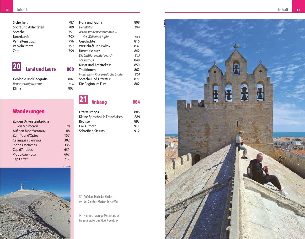 Beispielinhalt (Bild) Reise Know-How Reiseführer Provence & Côte d'Azur
