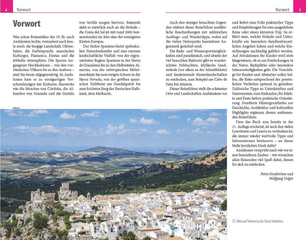Beispielinhalt (Bild) Reise Know-How Reiseführer Andalusien
