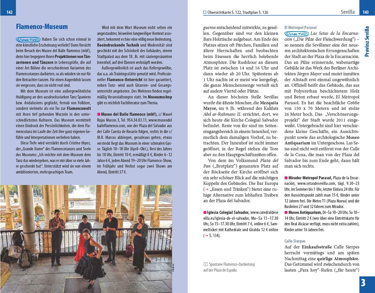 Beispielinhalt (Bild) Reise Know-How Reiseführer Andalusien