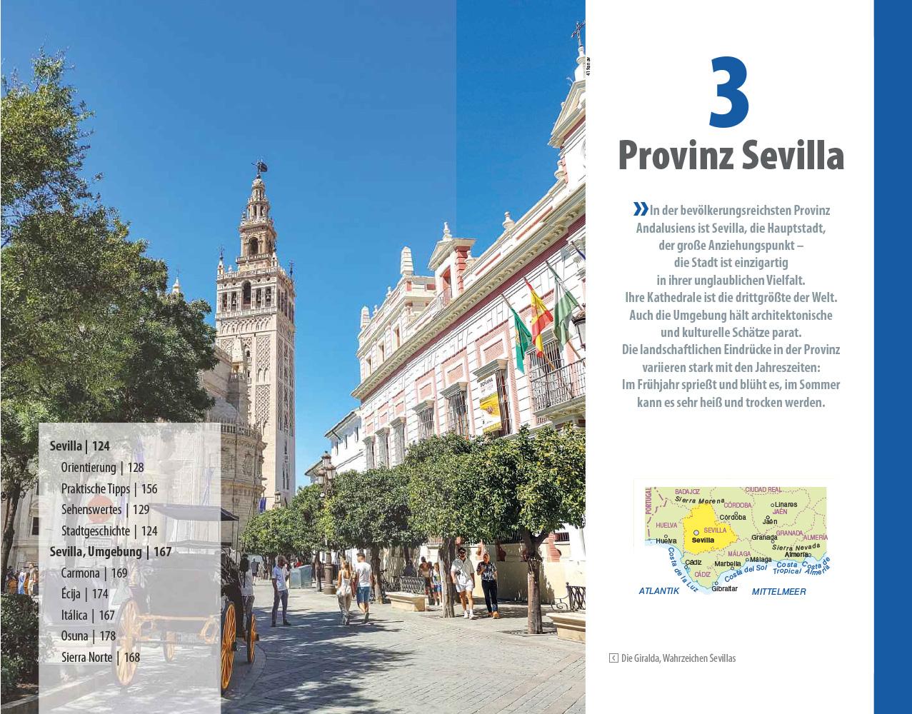 Beispielinhalt (Bild) Reise Know-How Reiseführer Andalusien