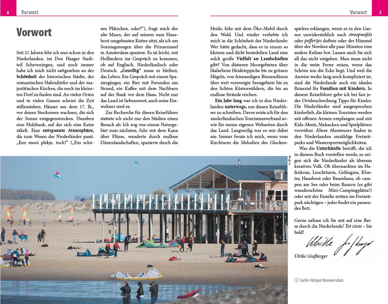 Beispielinhalt (Bild) Reise Know-How Reiseführer Niederlande