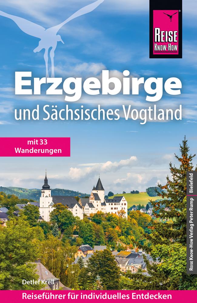 Vorderes Coverbild Reise Know-How Reiseführer Erzgebirge und Sächsisches Vogtland