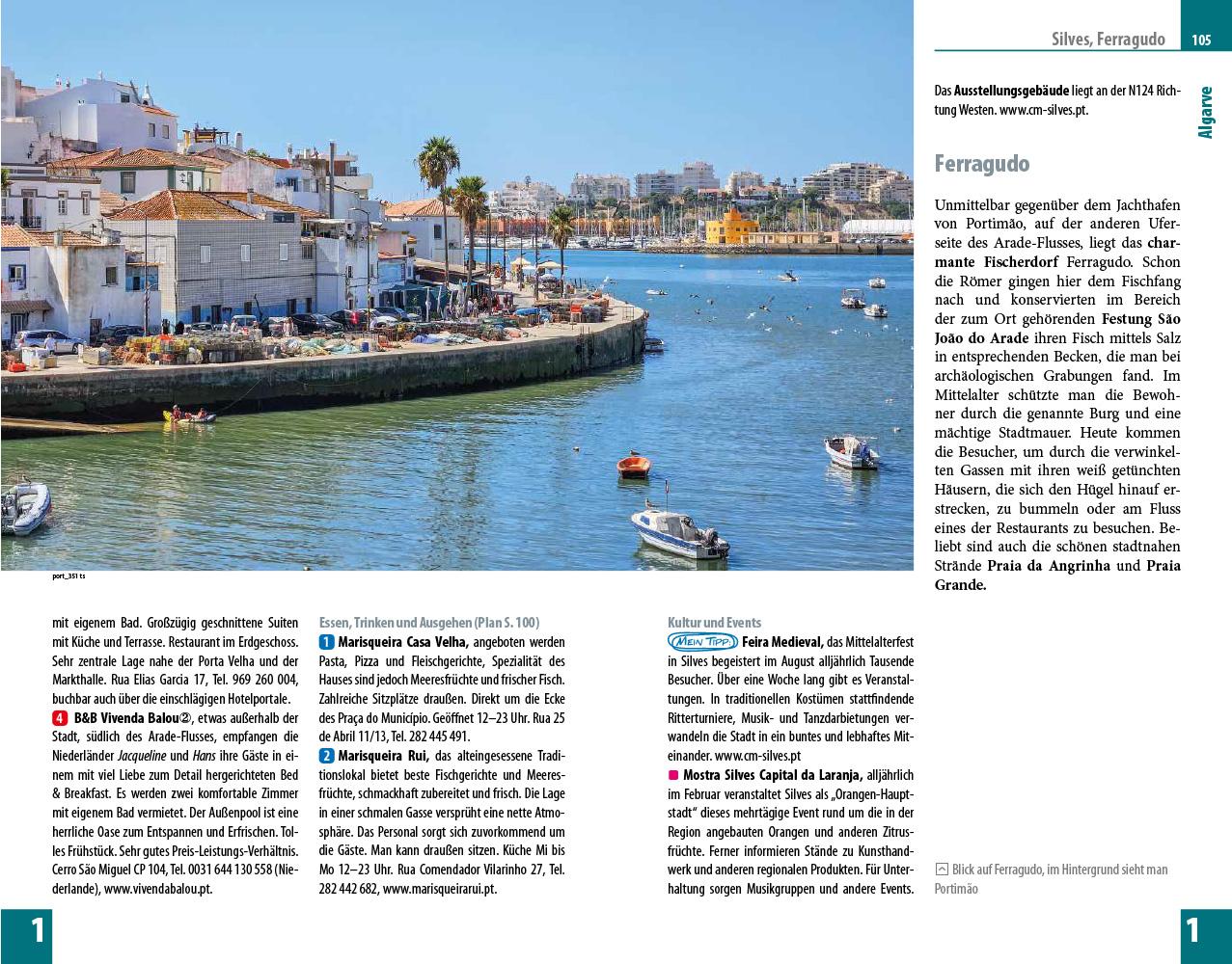 Beispielinhalt (Bild) Reise Know-How Reiseführer Portugal