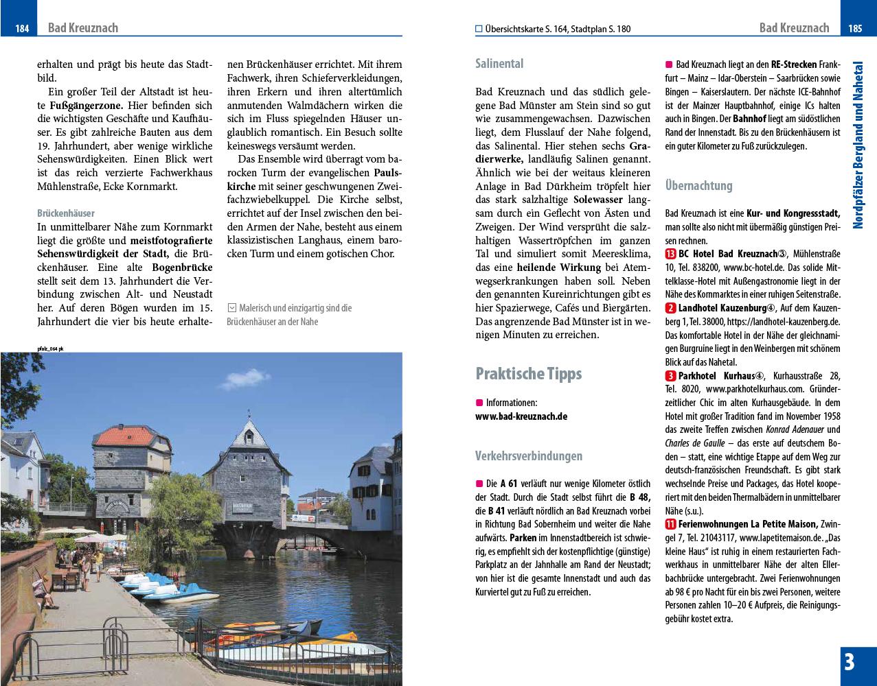 Beispielinhalt (Bild) Reise Know-How Reiseführer Pfalz