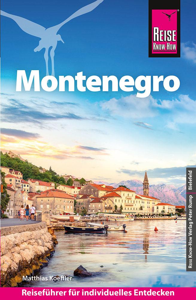 Vorderes Coverbild Reise Know-How Reiseführer Montenegro