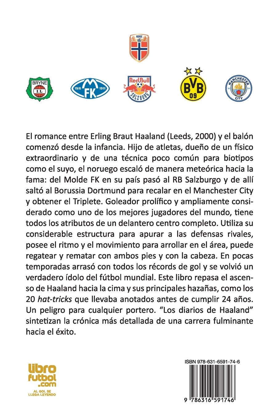 Rückseitencover Los diarios de Haaland