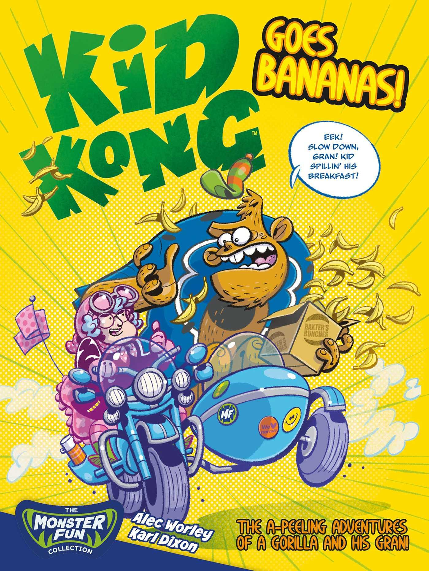 Vorderes Coverbild Kid Kong Goes Bananas!