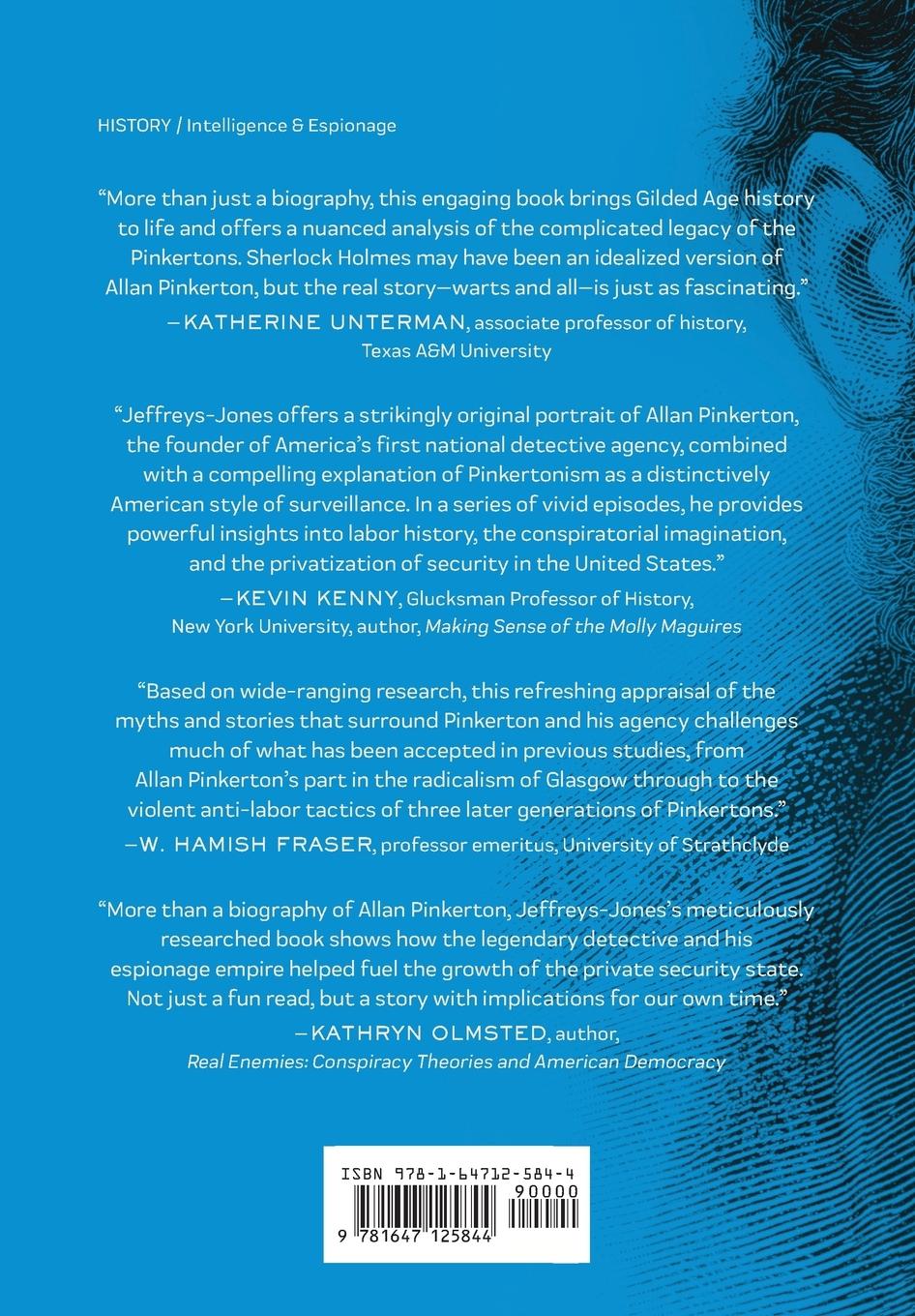 Rückseitencover Allan Pinkerton