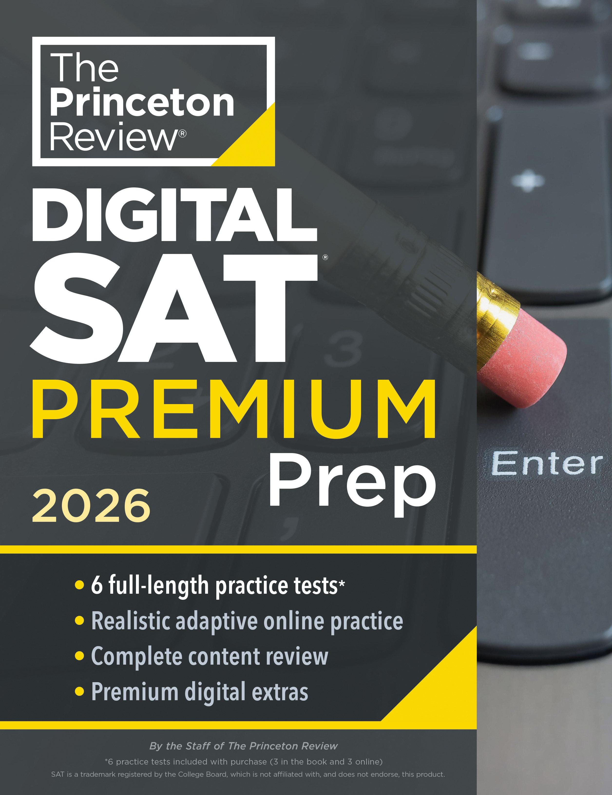 Vorderes Coverbild Princeton Review Digital SAT Premium Prep, 2026