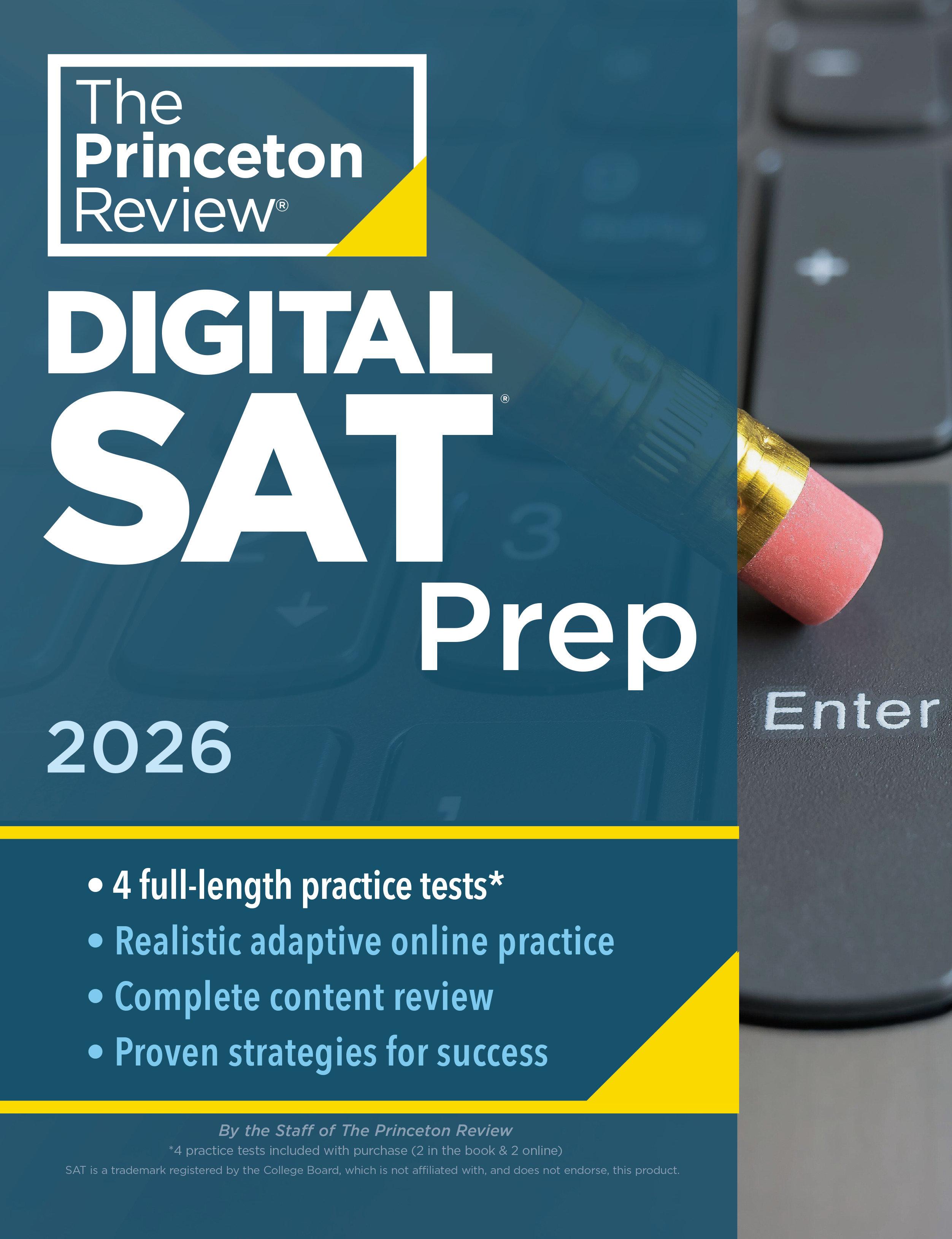 Vorderes Coverbild Princeton Review Digital SAT Prep, 2026